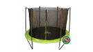 Батут DFC JUMP 8ft складной, c сеткой, цвет apple green