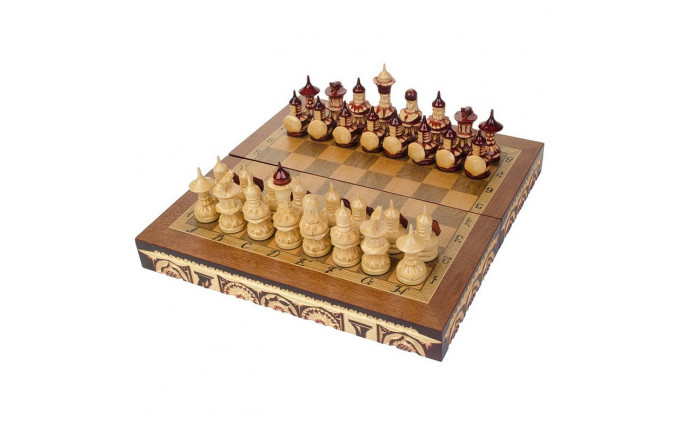 Шахматы резные ручной работы дорожные Шахматы резные ручной работы дорожные