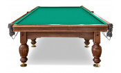 Бильярдный стол для пирамиды "Русский Гранд" (12 футов, 8 ног, 45мм камень) Бильярдный стол для пирамиды "Русский Гранд" (12 футов, 8 ног, 45мм камень)