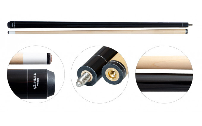 Кий для пула 2-pc "Viking Valhalla VA101" (черный) Кий для пула 2-pc "Viking Valhalla VA101" (черный)