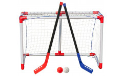 Комплект для игры в хоккей с мячом, флорбол "Junior Hockey" Комплект для игры в хоккей с мячом, флорбол "Junior Hockey"