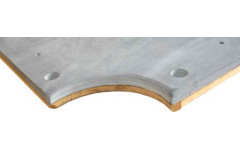 Крайняя плита "Premium-Quality Rasson" 8 ф (25 мм, 3-pc) пул, с подложкой Крайняя плита "Premium-Quality Rasson" 8 ф (25 мм, 3-pc) пул, с подложкой